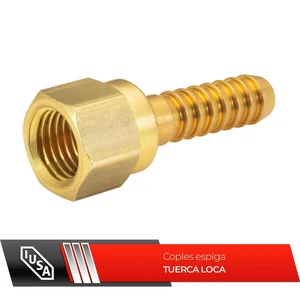 IUSA-336607 / 336607 CONEXION GIR.1/4 FLAREX1/4 BARB 300/50PZ