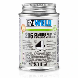 CEMENTO S. IUSA PVC M-GRIS 206 473ml