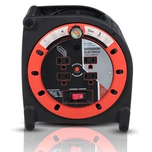 EXTC-14412 EXT.C/CARRETE 14AWG 4T 12MTS