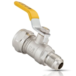 VALVULA FLARE IUSA GAS 3/8"X 3/8" F