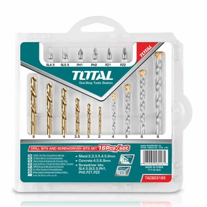 IUSA-618860 / 618860 SET DE 19 BROCAS MIXTAS Y PUNTAS