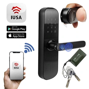 CERRADURA DIGITAL CON HUELLA SMART WIFI