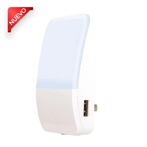 LUZ DE NOCHE CON FOTOCELDA Y USB