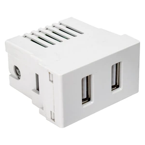 PUERTO USB SCUDETTO BLANCO BRILLANTE