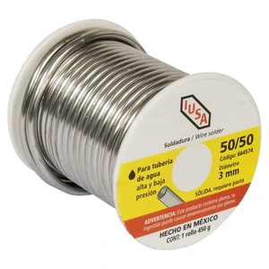 IUSA-664574 / 664574 SOLDADURA 50/50 CARRETE 450 GR