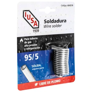 IUSA-664576 / 664576 SOLDADURA MINI 95/5 1M BLISTER