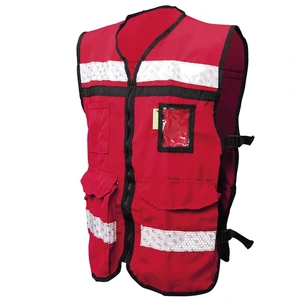 CHALECO RESCATISTA ROJO