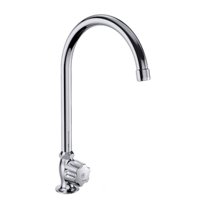 LLAVE IND. P/FREGADERO CUELLO CURVO
