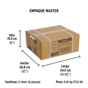 Juego de 11 llaves combinadas mm, PRETUL