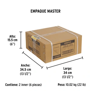 Juego de 11 llaves combinadas std, PRETUL