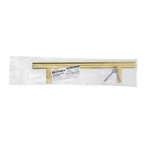 43829 / JAL-0322 Hermex Jaladera de acero, 128 mm estilo 