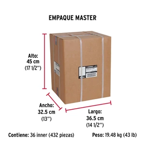 Hermex Jaladera metálica, 76mm latón brillante, inserto tipo madera