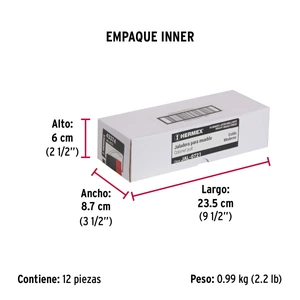 Jaladera de 128mm, línea Moderna, latón brillante, HERMEX