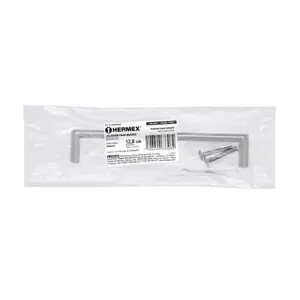 43902 / JAL-0912 Hermex Jaladera metálica de 128mm estilo 