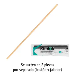Klintek Jalador con base de lámina de 40 cm, con bastón de madera
