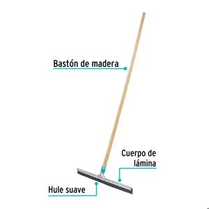 Klintek Jalador con base de lámina de 50 cm, con bastón de madera