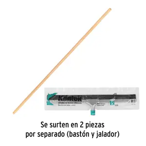 Klintek Jalador con base de lámina de 50 cm, con bastón de madera