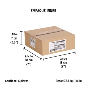 Juego de 9 brocas para metal, concreto y madera, Pretul