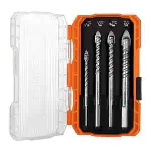 101841 / JBVI-4X Juego de 4 brocas para vidrio y azulejo, Truper Expert