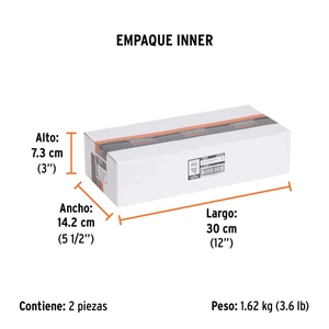 Juego de 9 llaves combinadas extralargas pulidas mm, EXPERT