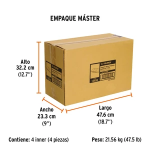 Truper Juego de 25 herramientas cuadro 1/2