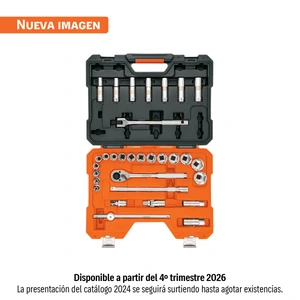 Truper Juego de 31 herramientas cuadro 1/2