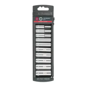 14167 / JD-1/4X10LP Juego de 10 dados largos cuadro 1/4