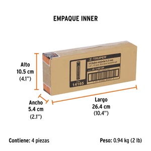 Juego de 10 dados cuadro 1/4