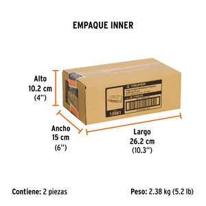 Truper Juego de 20 herramientas cuadro 1/4