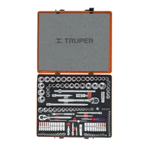 13975 / JD-135MP Truper Juego 135 herramientas 1/4