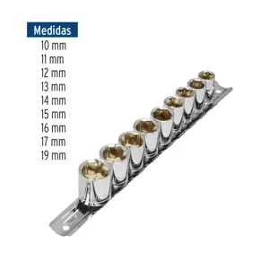 Juego de 9 dados cuadro 3/8
