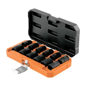 100944 / JDI-1/2X12M Truper Juego de 12 dados de impacto cuadro 1/2
