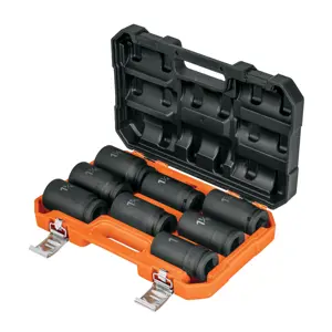 100948 / JDI-3/4X8HL Truper Juego de 8 dados largos cuadro 3/4