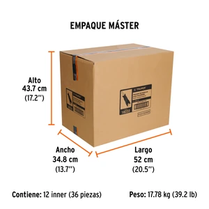 Desarmador tipo matraca con 17 puntas y 7 dados, Truper