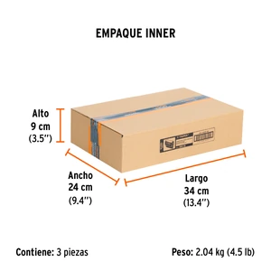 Desarmador tipo matraca con 18 puntas y 6 dados, Truper