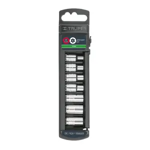 10027 / JDTH-1/4X7 Juego de 7 dados torx cuadro 1/4