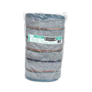 57058 / JER-25A Rollo de 25 m de jerga sarga gruesa azul, Klintek