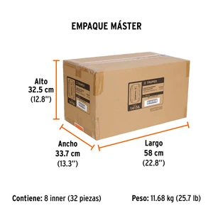 Juego con 6 desarmadores largos de precisión, Truper
