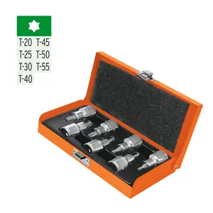 Truper Juego de 7 dados cuadro 1/2