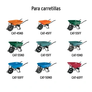 Juego de 2 tirantes calibre 15 para carretillas Truper