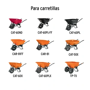 Juego de 2 tirantes calibre 15 para carretillas Truper