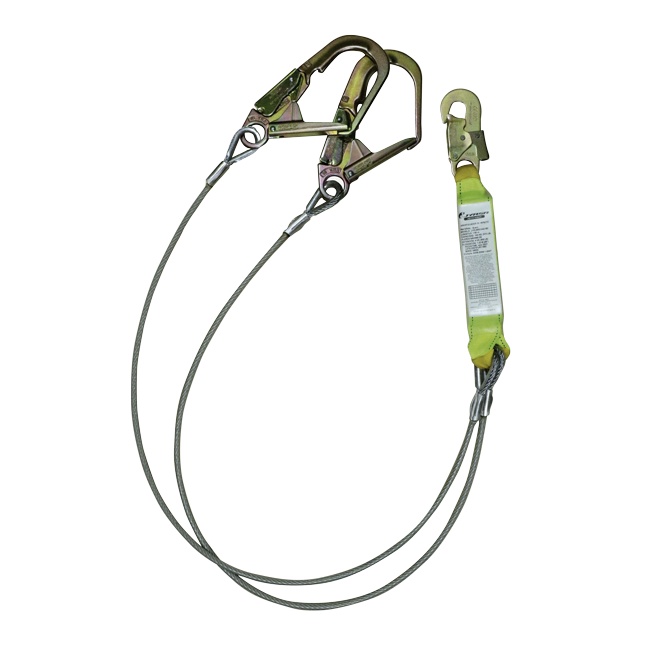 JYRSA-JYR-AM2CAG1M83C / JYR-AM2CAG1M83C Amortiguador con doble cable de acero y ganchos grandes.