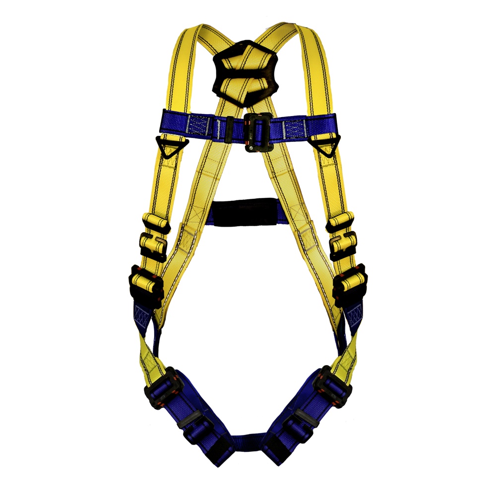 JYRSA-SS-10A-D / SS-10A-D Arnés de cuerpo completo con anillo “D” en espalda, herrajes dieléctricos.