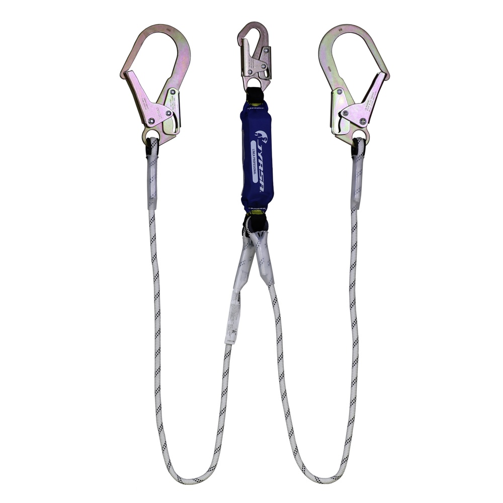 JYRSA-SS-AM2C5G-1M83CM / SS-AM2C5G-1M83CM Amortiguador con doble cuerda de nylon y ganchos grandes.