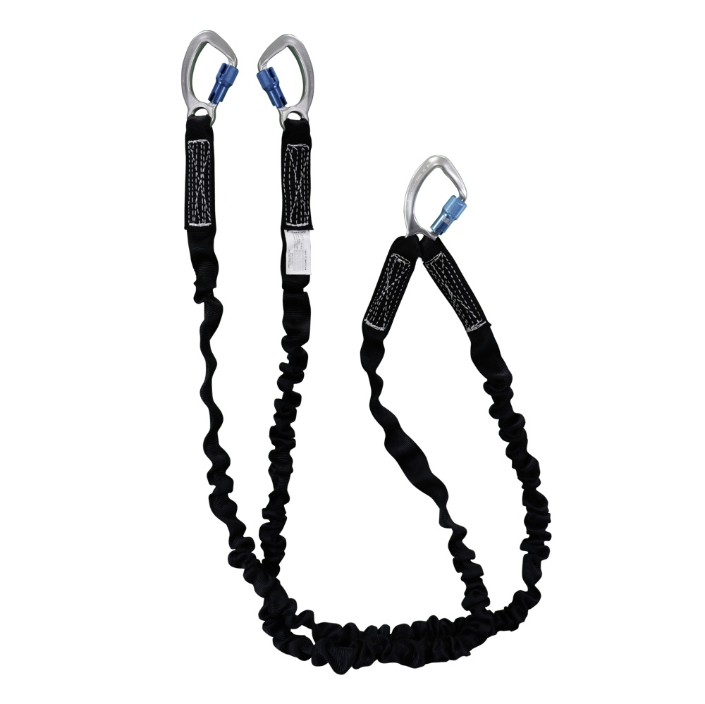 JYRSA-SS-PAM2C1-1M83 / SS-PAM2C1-1M83 Amortiguador doble de tres ganchos chicos con cuerda de nylon 1/2”.