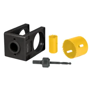 26038 / KIT-4P Juego de 4 piezas para instalar cerraduras, Pretul