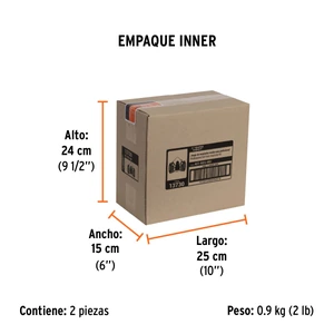 Expert Kit respirador profesional con cartuchos multigas, Truper
