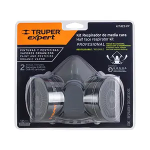 13731 / KIT-RES-PP Expert Kit respirador profesional con cartuchos pintura y pesticida