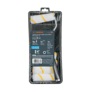 15023 / KIT-ROPI-420N Truper Kit de rodillo para pintar, 4