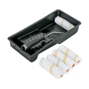 15023 / KIT-ROPI-420N Truper Kit de rodillo para pintar, 4